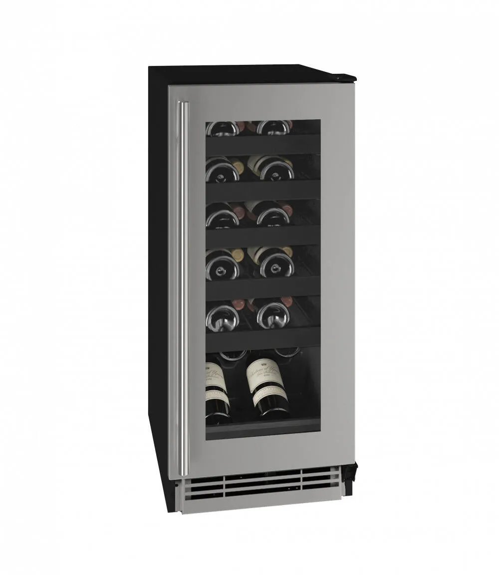 U-Line UHWC115SG01A Hwc115 15" Wine Refrigerator With Stainless Frame Finish (115V/60 Hz Volts /60 Hz Hz)