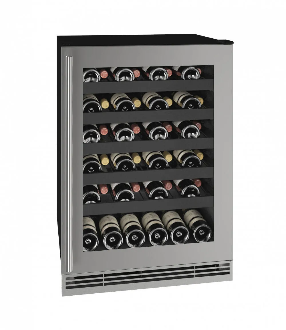 U-Line UHWC124SG01A Hwc124 24" Wine Refrigerator With Stainless Frame Finish (115V/60 Hz Volts /60 Hz Hz)