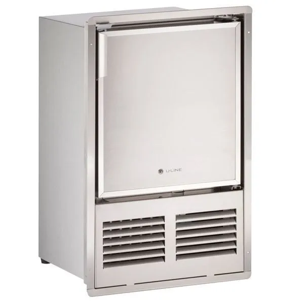 U-Line ULNSS1095FD03A 14" Crescent Ice Maker With Stainless Solid Finish (115 V/60 Hz Volts /60 Hz Hz)