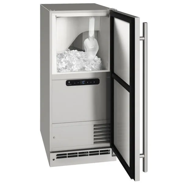 U-Line UOCL115SS01A Ocl115 / Ocp115 15" Clear Ice Machine With Stainless Solid Finish, No (115 V/60 Hz Volts /60 Hz Hz)