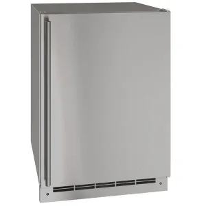 U-Line UOFZ124SS01A 24" Convertible Freezer With Stainless Solid Finish (115 V/60 Hz Volts /60 Hz Hz)