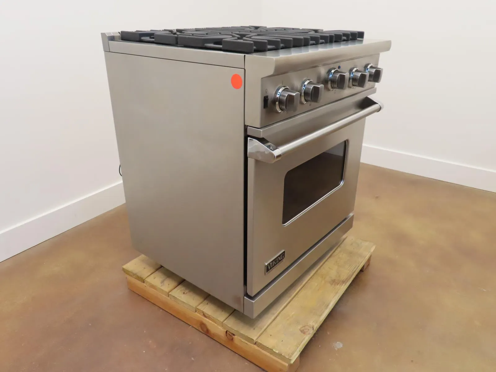 Viking 5 Series VGIC53014BSS 30" Pro-Style Gas Range ProFlow Convection