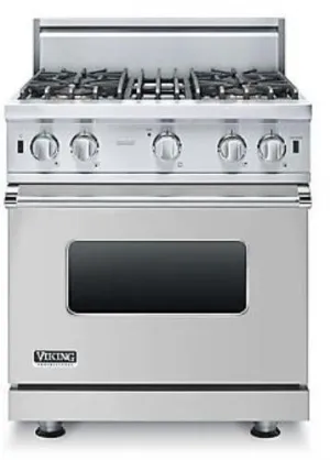 Viking 5 Series VGIC53014BSS 30" Pro-Style Gas Range ProFlow Convection