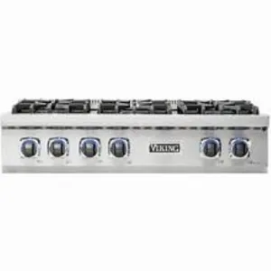 Viking 7 Series VRT7366BSSLP 36" Gas Rangetop with 6 Viking Elevation Burners