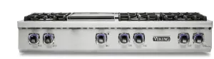 Viking 7 Series VRT7486GSSLP 48" Gas Rangetop With 6 Viking Elevation Burners