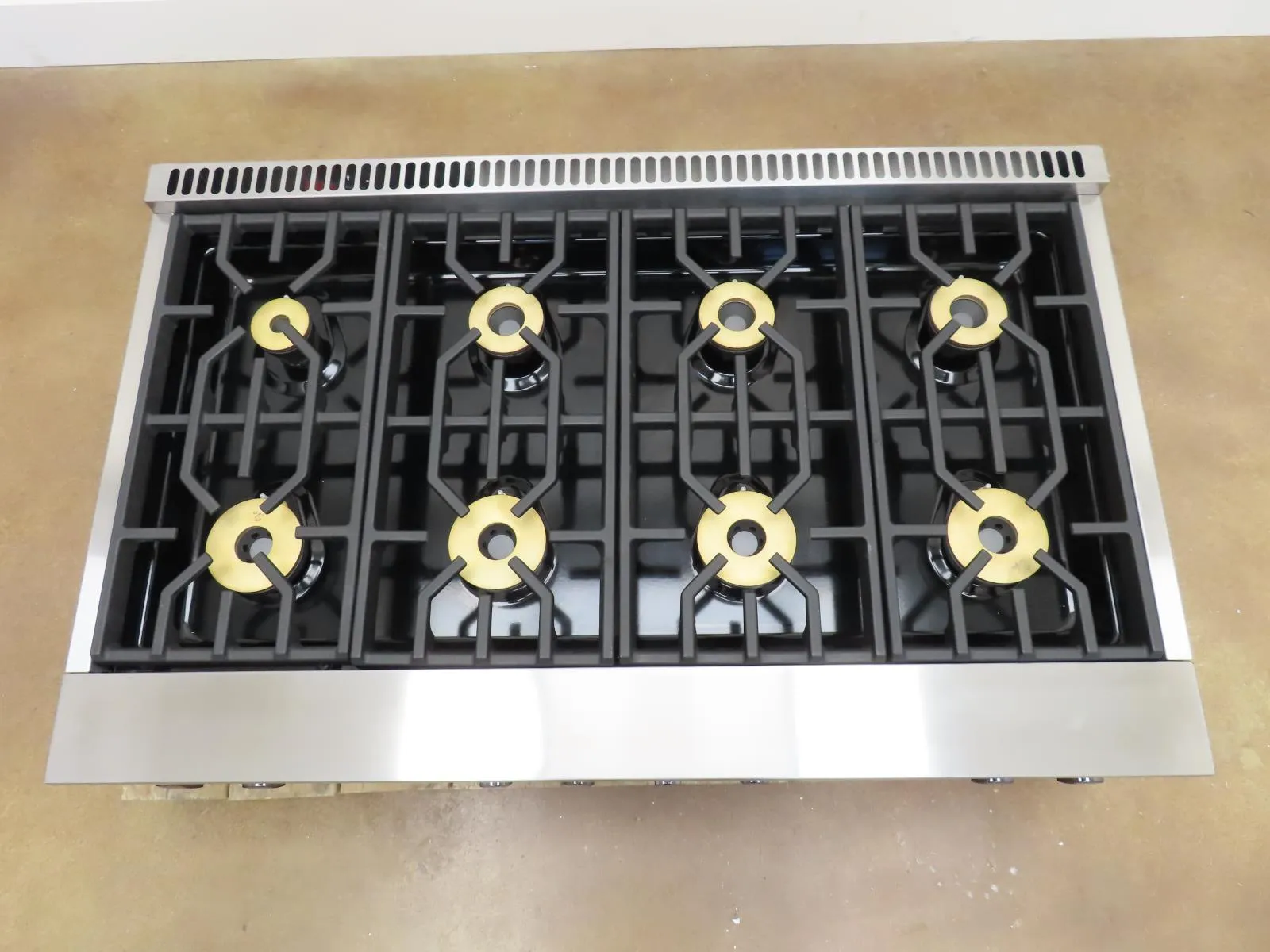 Viking 7 Series VRT7488BSS 48" 8 Elevation Burners Pro-Style Gas Rangetop