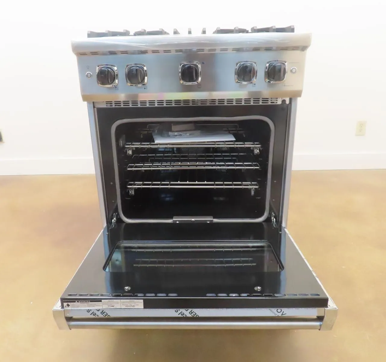 Viking Professional 5 Series 30" Freestanding Gas Range VGR5304BSSLP 2024 Model