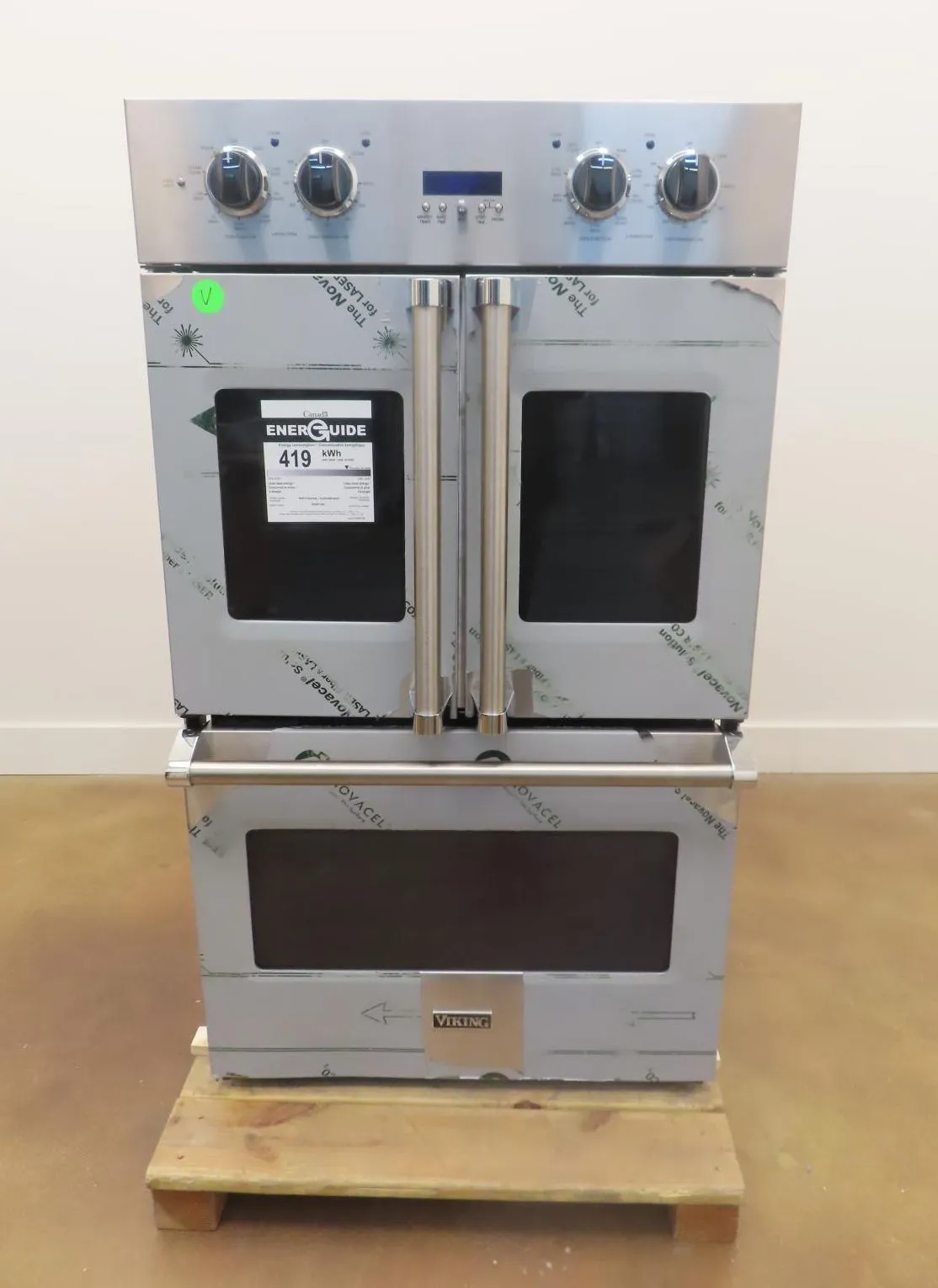 Viking Professional 7 Series VDOF7301SS 30" French Door Double Oven 2024 Model