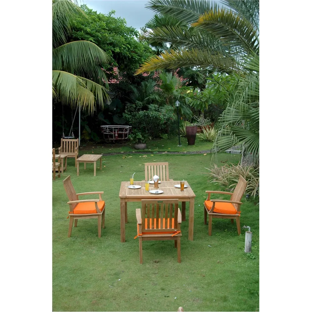 Windsor Brianna 5-Pieces Dining Table Set By Anderson Teak