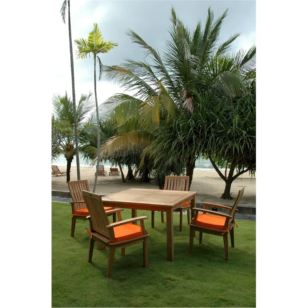 Windsor Brianna 5-Pieces Dining Table Set By Anderson Teak