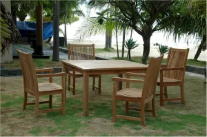 Windsor Chicago 5-Pieces Dining Table Set By Anderson Teak